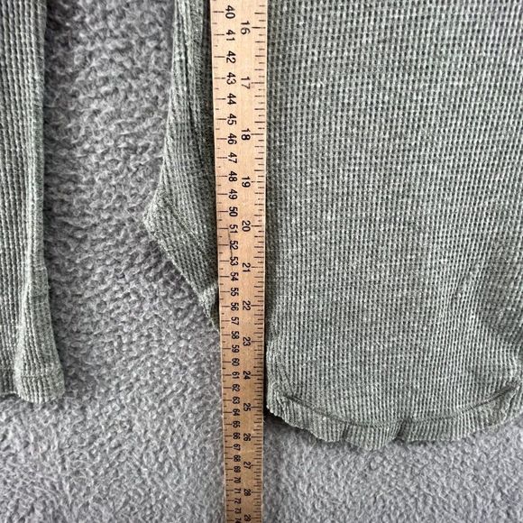 FP We The Free Battalion Embellished Thermal Top Green Size XS - Picture 10 of 12